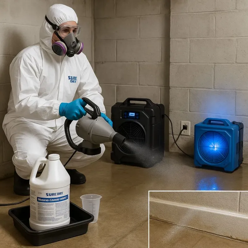 Sanitization and Odor Removal process in Stuarts Draft, VA