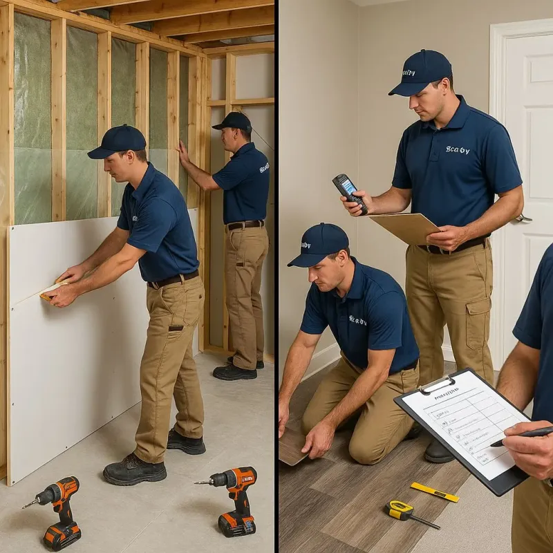 Repairs and Reconstruction process in Stuarts Draft, VA