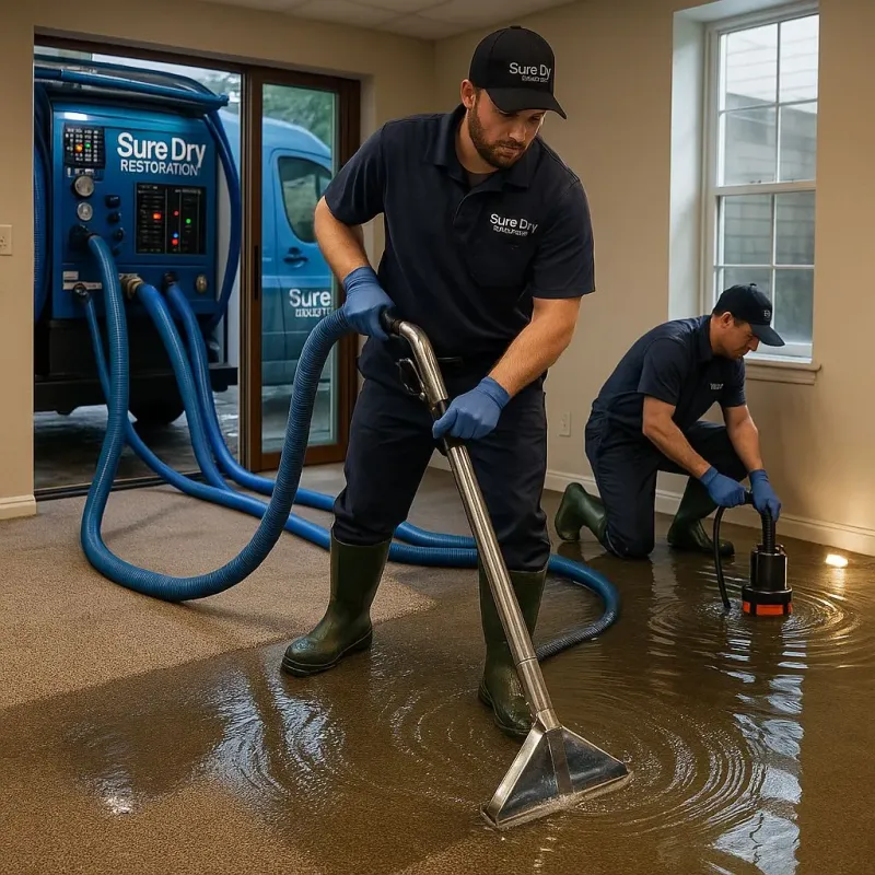 Water Extraction and Removal process in Stuarts Draft, VA